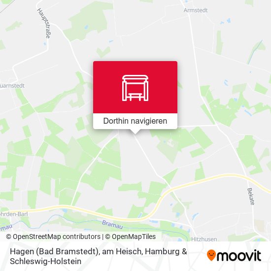 Hagen (Bad Bramstedt), am Heisch Karte
