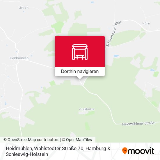 Heidmühlen, Wahlstedter Straße 70 Karte