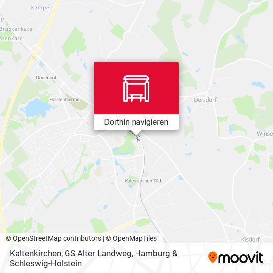 Kaltenkirchen, GS Alter Landweg Karte