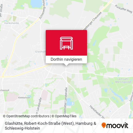 Glashütte, Robert-Koch-Straße (West) Karte