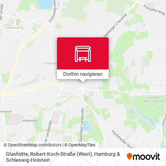 Glashütte, Robert-Koch-Straße (West) Karte
