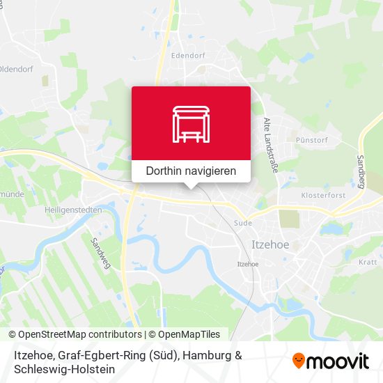 Itzehoe, Graf-Egbert-Ring (Süd) Karte