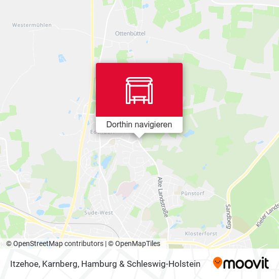 Itzehoe, Karnberg Karte