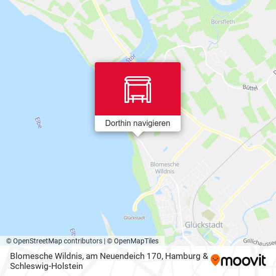 Blomesche Wildnis, am Neuendeich 170 Karte