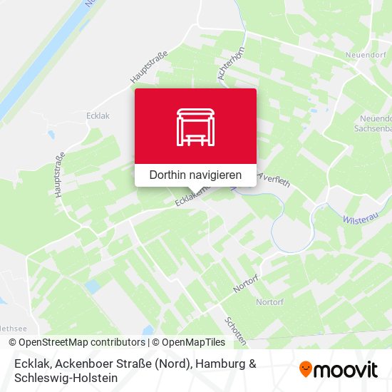 Ecklak, Ackenboer Straße (Nord) Karte