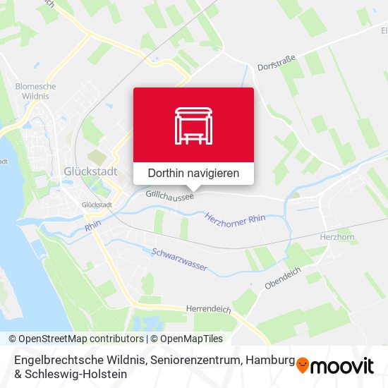 Engelbrechtsche Wildnis, Seniorenzentrum Karte