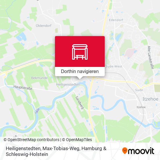 Heiligenstedten, Max-Tobias-Weg Karte