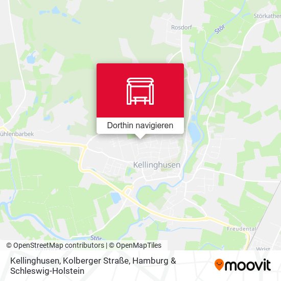 Kellinghusen, Kolberger Straße Karte