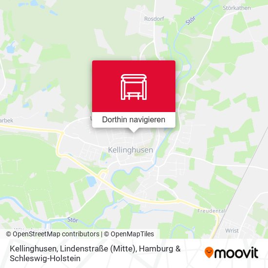 Kellinghusen, Lindenstraße (Mitte) Karte