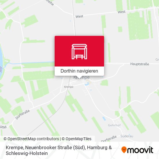 Krempe, Neuenbrooker Straße (Süd) Karte