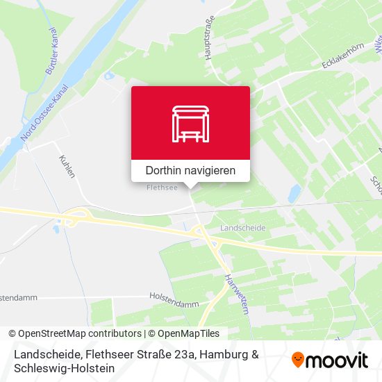 Landscheide, Flethseer Straße 23a Karte