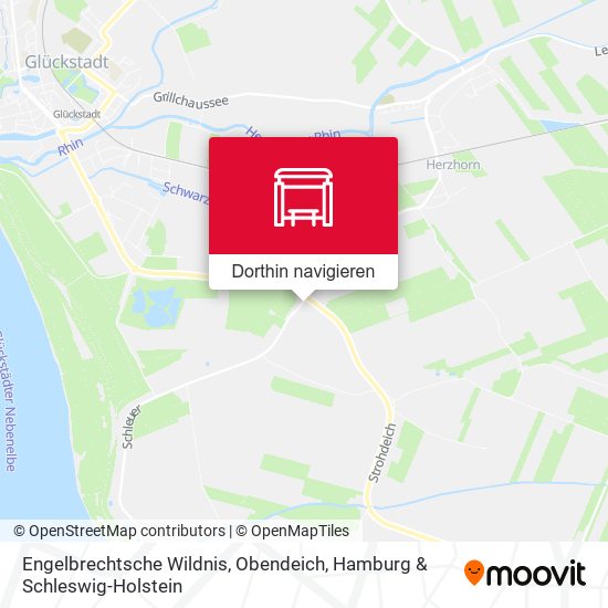 Engelbrechtsche Wildnis, Obendeich Karte