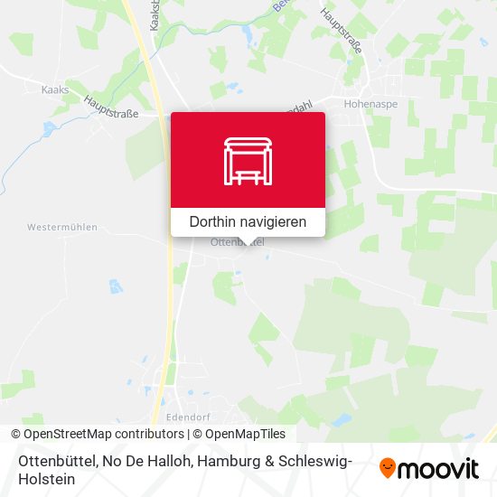 Ottenbüttel, No De Halloh Karte