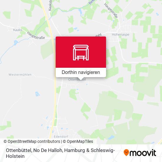 Ottenbüttel, No De Halloh Karte