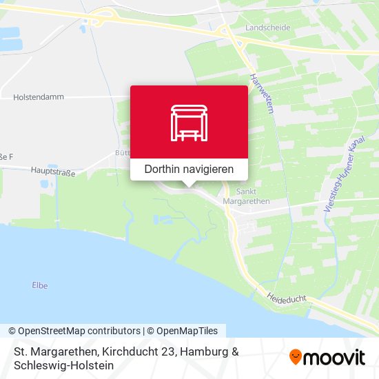 St. Margarethen, Kirchducht 23 Karte