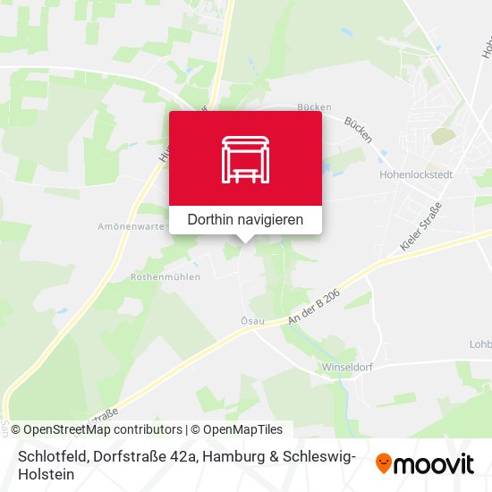 Schlotfeld, Dorfstraße 42a Karte