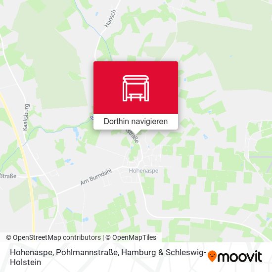 Hohenaspe, Pohlmannstraße Karte