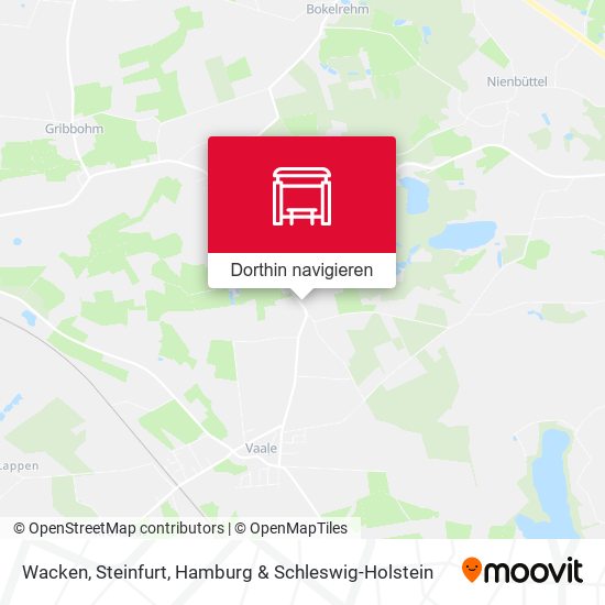 Wacken, Steinfurt Karte