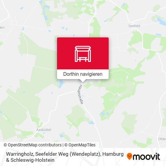Warringholz, Seefelder Weg (Wendeplatz) Karte