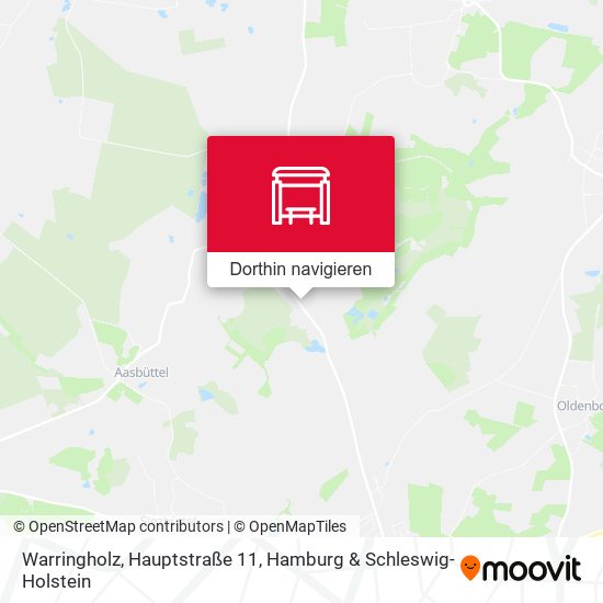 Warringholz, Hauptstraße 11 Karte