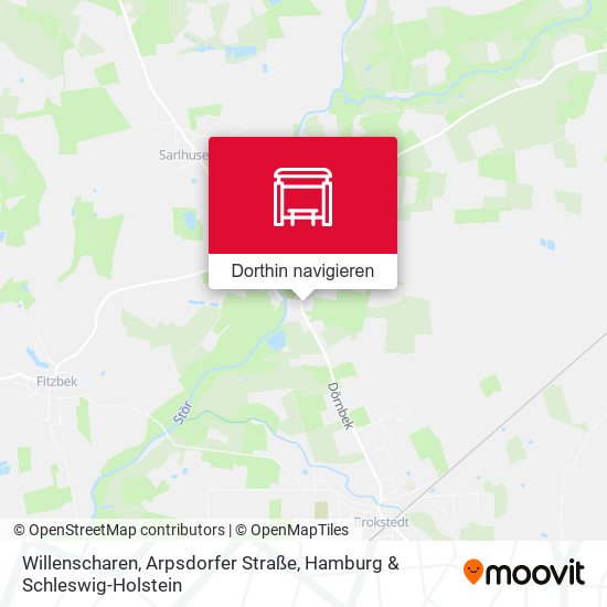 Willenscharen, Arpsdorfer Straße Karte