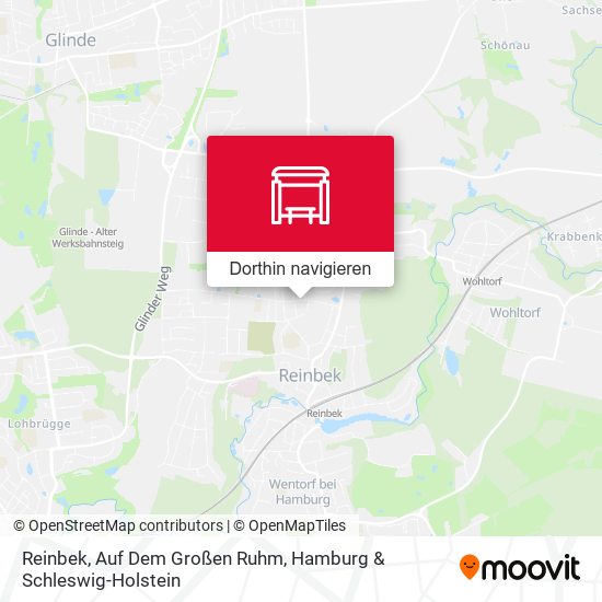 Reinbek, Auf Dem Großen Ruhm Karte