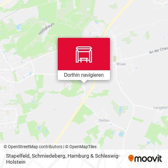 Stapelfeld, Schmiedeberg Karte