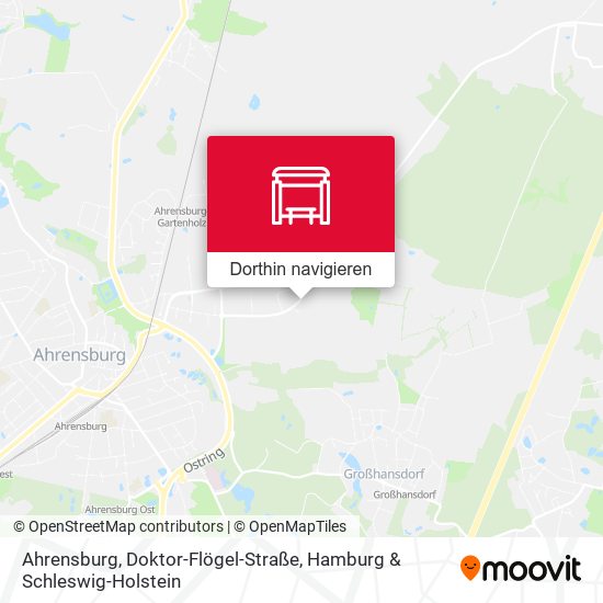 Ahrensburg, Doktor-Flögel-Straße Karte