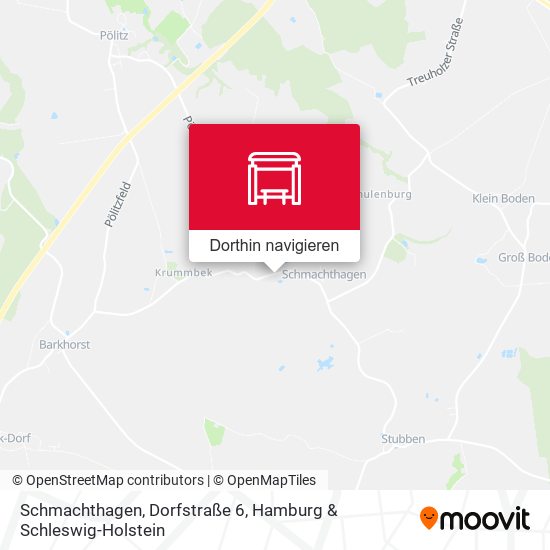 Schmachthagen, Dorfstraße 6 Karte