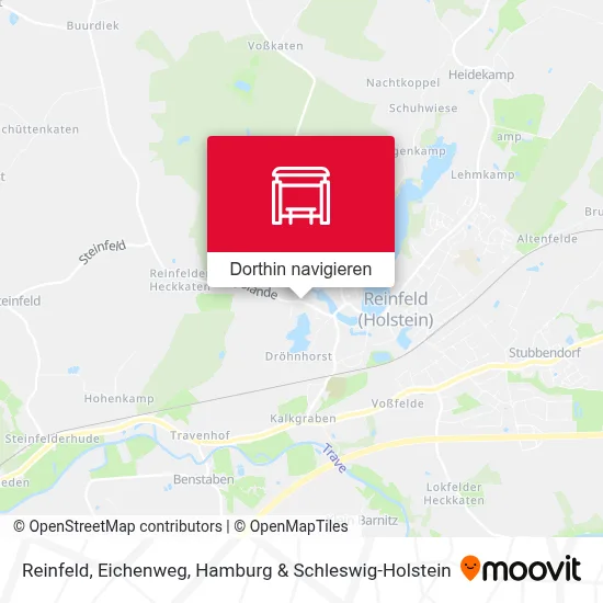 Reinfeld, Eichenweg Karte