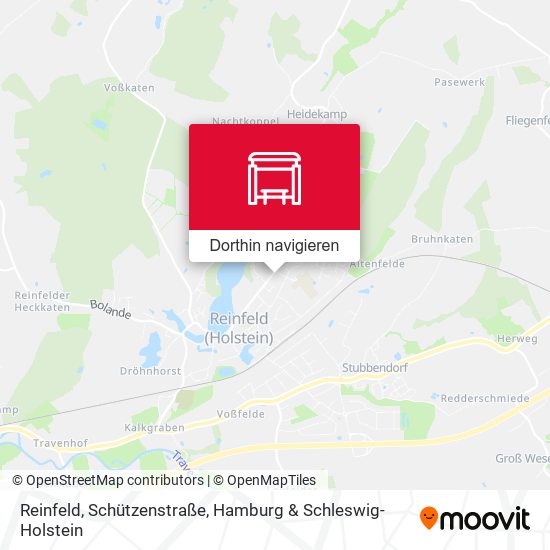 Reinfeld, Schützenstraße Karte