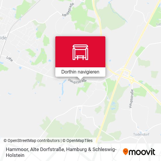 Hammoor, Alte Dorfstraße Karte