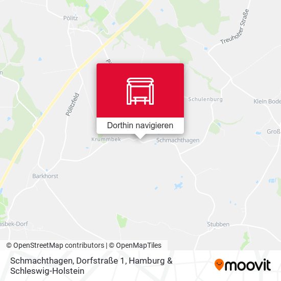 Schmachthagen, Dorfstraße 1 Karte
