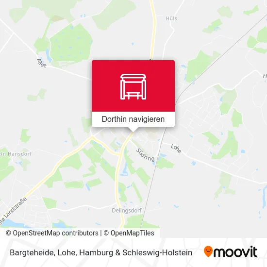 Bargteheide, Lohe Karte