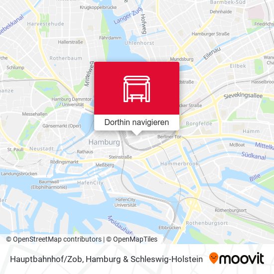 Hauptbahnhof/Zob Karte