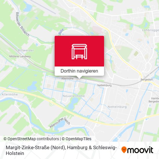 Margit-Zinke-Straße (Nord) Karte