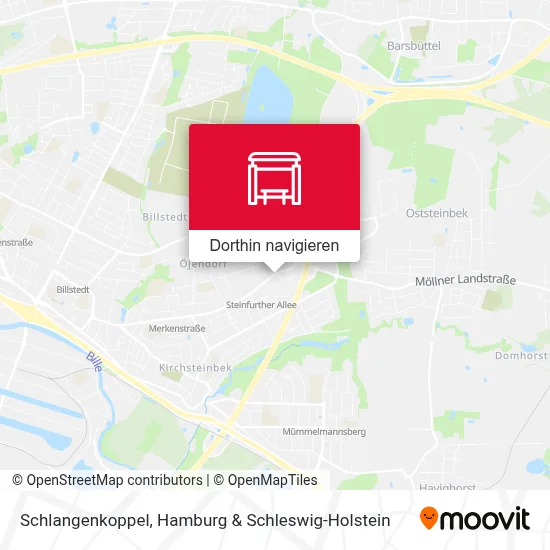 Schlangenkoppel Karte