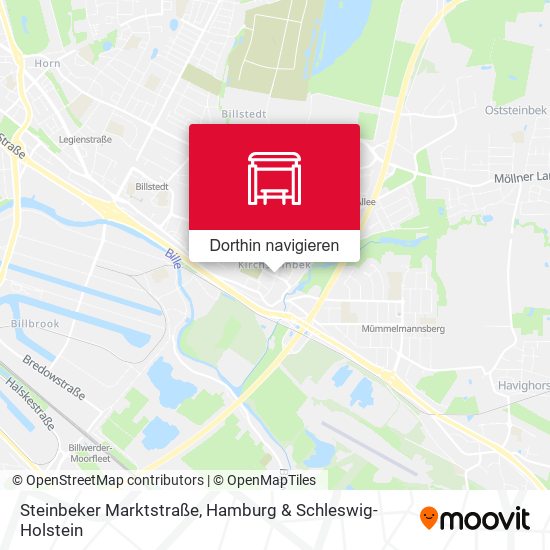 Steinbeker Marktstraße Karte