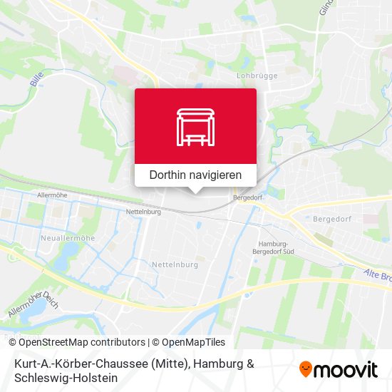Kurt-A.-Körber-Chaussee (Mitte) Karte