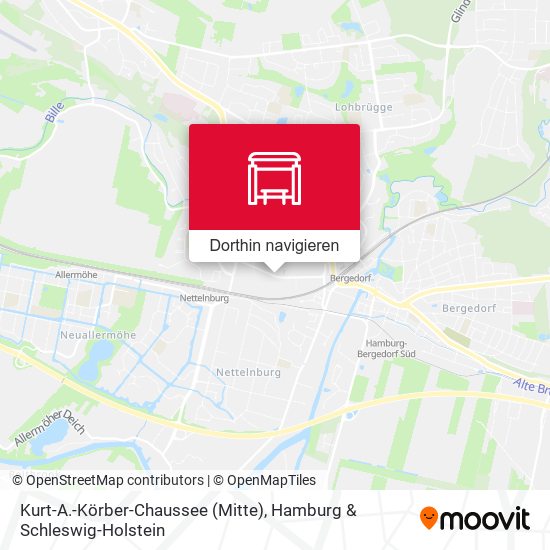 Kurt-A.-Körber-Chaussee (Mitte) Karte