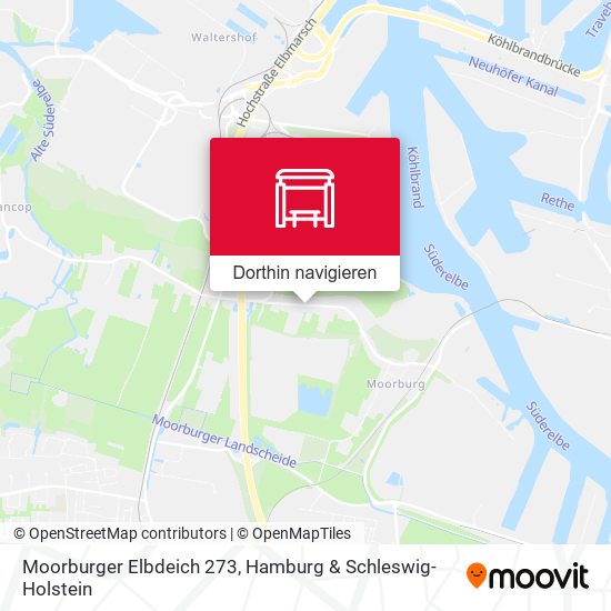 Moorburger Elbdeich 273 Karte