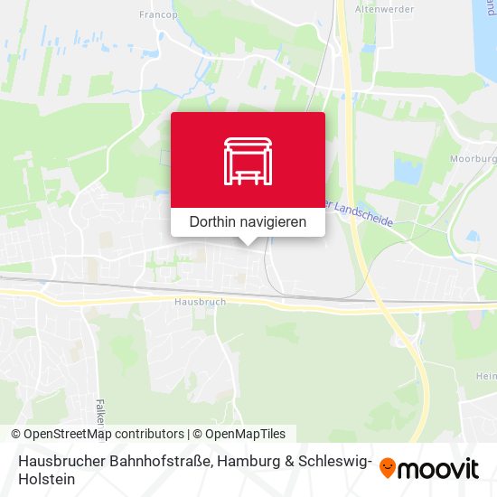 Hausbrucher Bahnhofstraße Karte