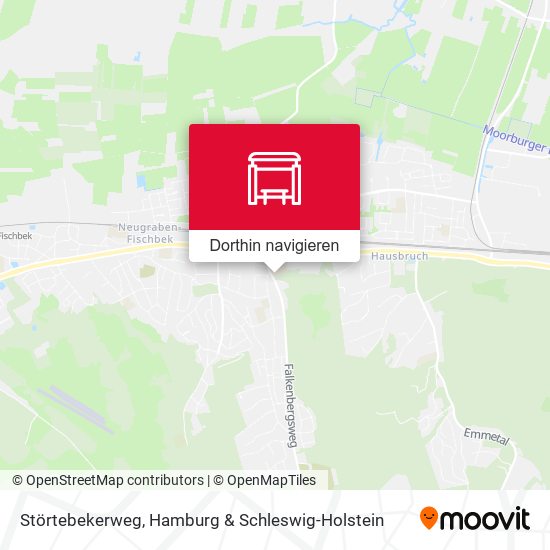 Störtebekerweg Karte