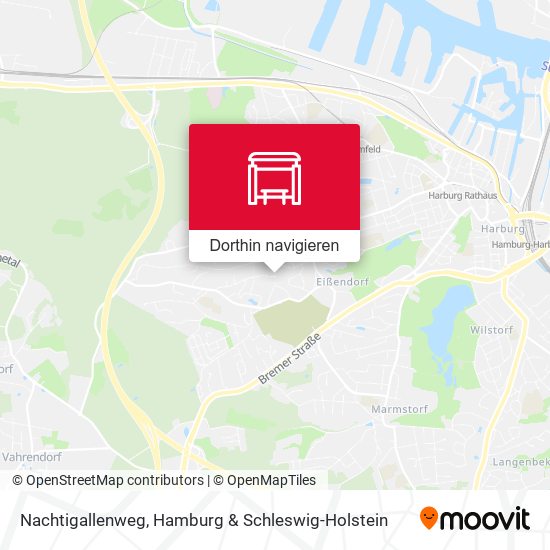 Nachtigallenweg Karte