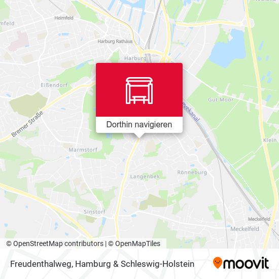 Freudenthalweg Karte