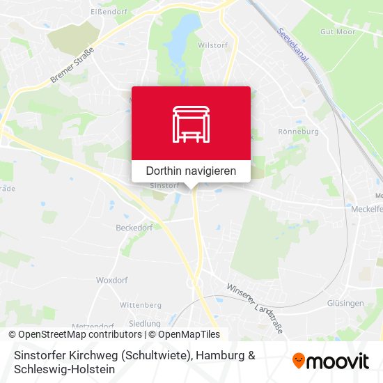 Sinstorfer Kirchweg (Schultwiete) Karte