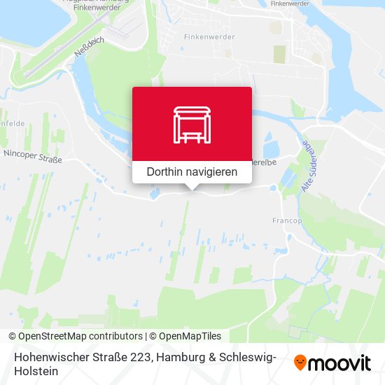 Hohenwischer Straße 223 Karte