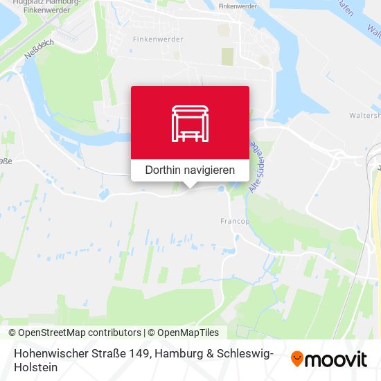 Hohenwischer Straße 149 Karte