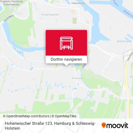 Hohenwischer Straße 123 Karte