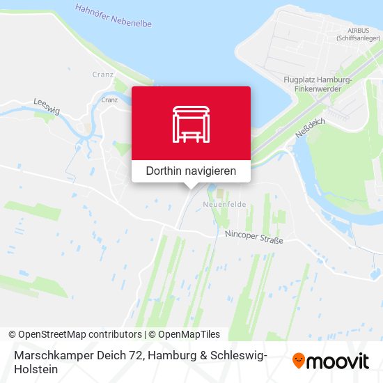 Marschkamper Deich 72 Karte